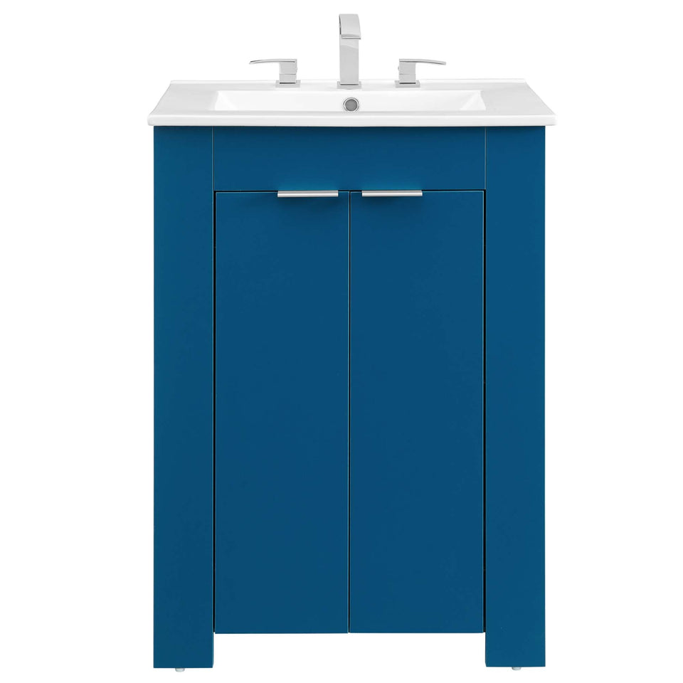 Maybelle Bathroom Vanity Basin Included by Modway