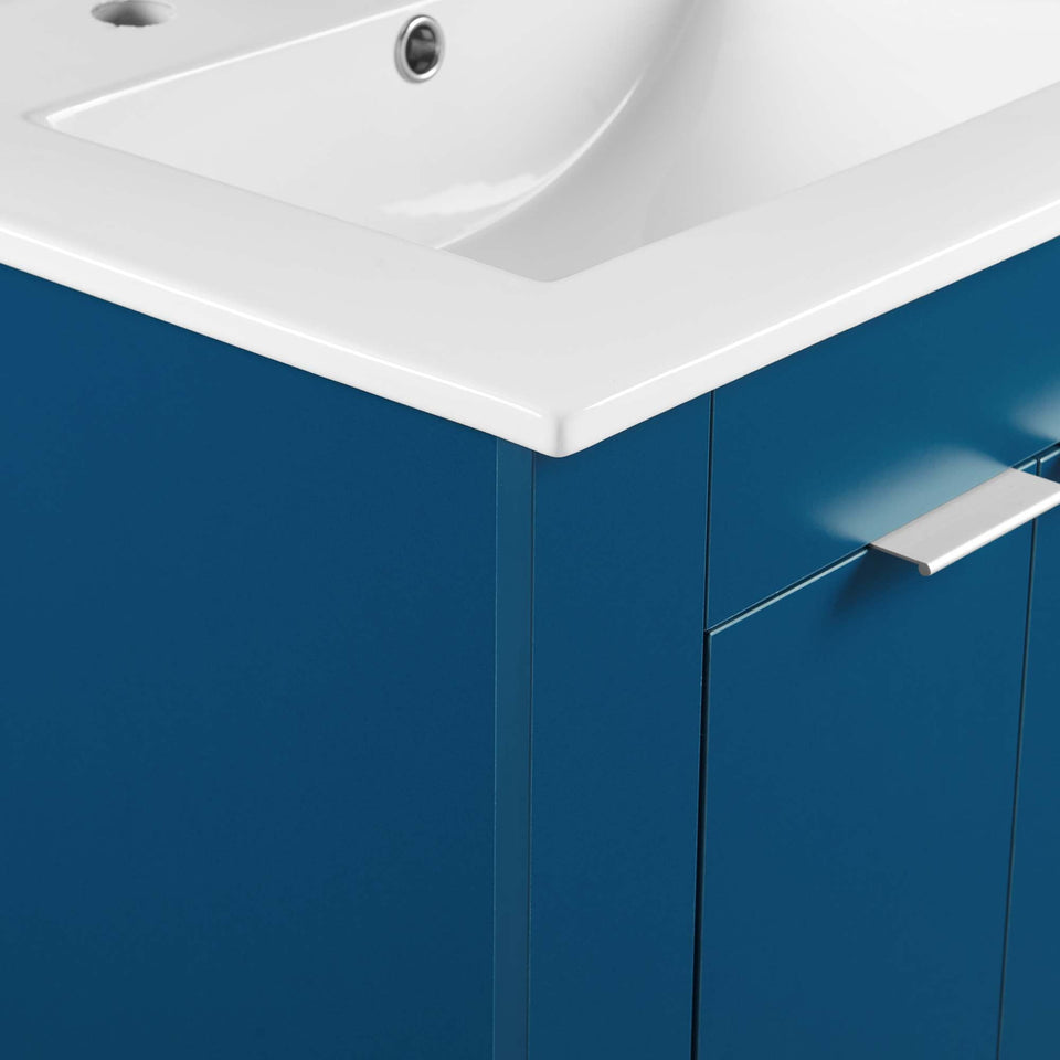 Maybelle Bathroom Vanity Basin Included by Modway
