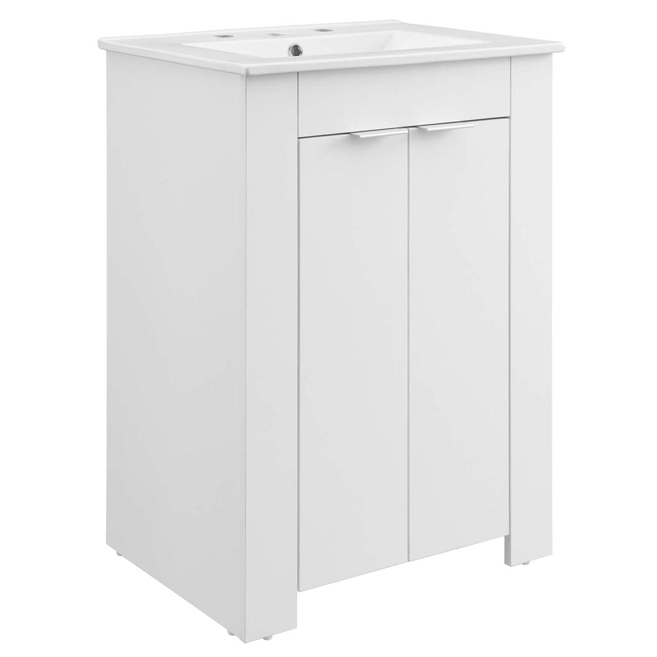 Maybelle Bathroom Vanity Basin Included by Modway