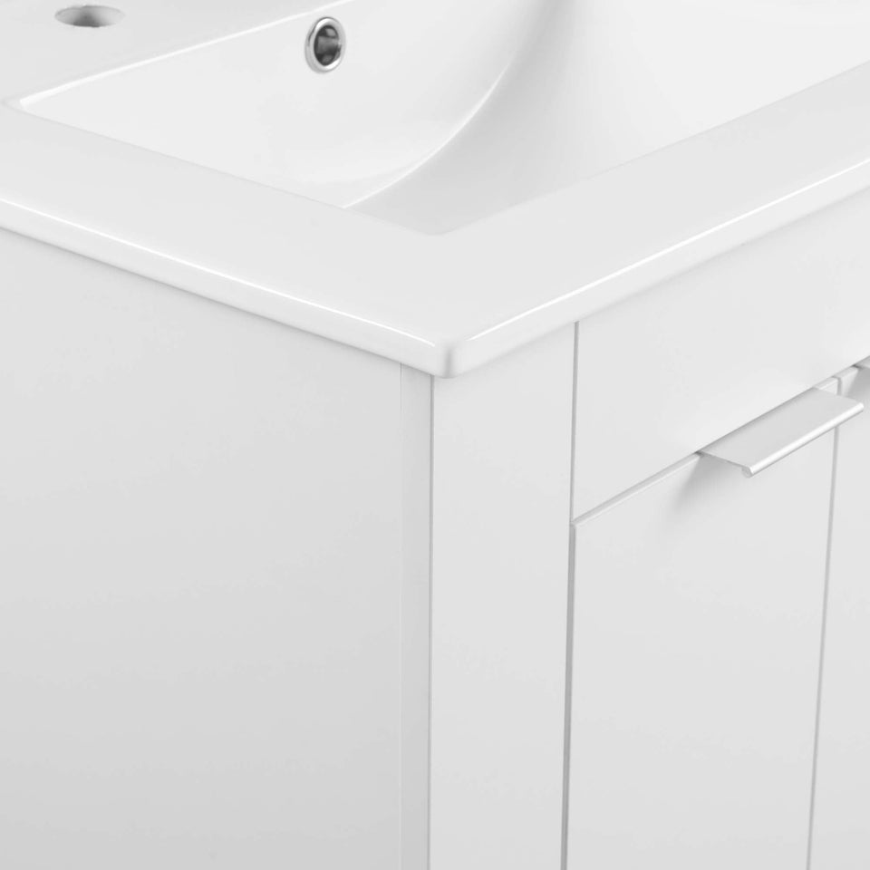 Maybelle Bathroom Vanity Basin Included by Modway
