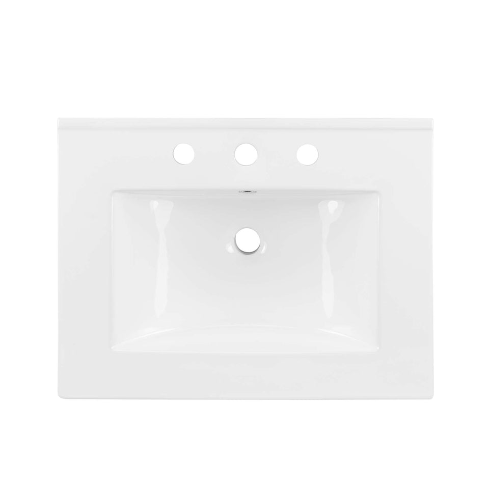 Maybelle Bathroom Vanity Basin Included by Modway