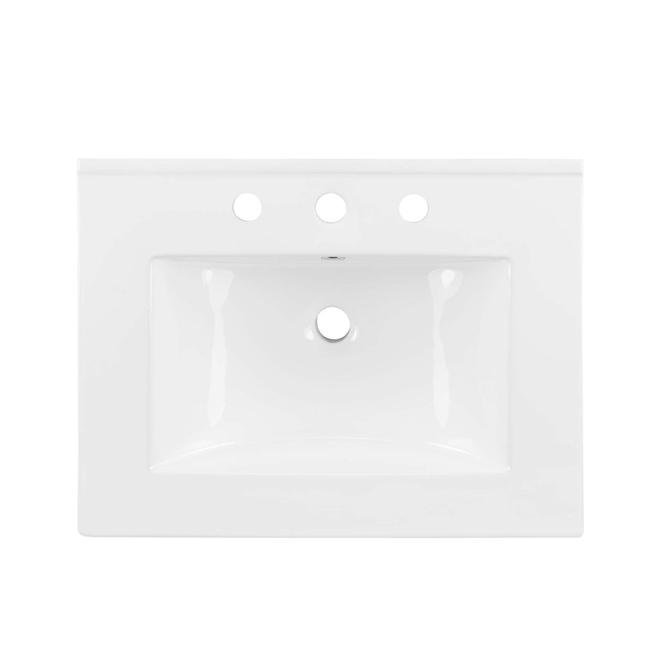 Maybelle 24" Wall-Mount Bathroom Vanity by Modway