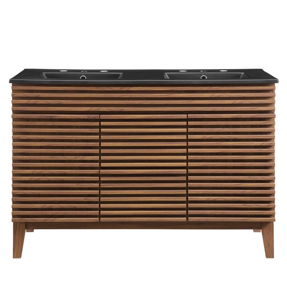 Render 48" Double Sink Bathroom Vanity by Modway