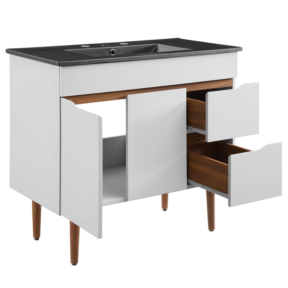 Harvest Bathroom Vanity Basin Included by Modway