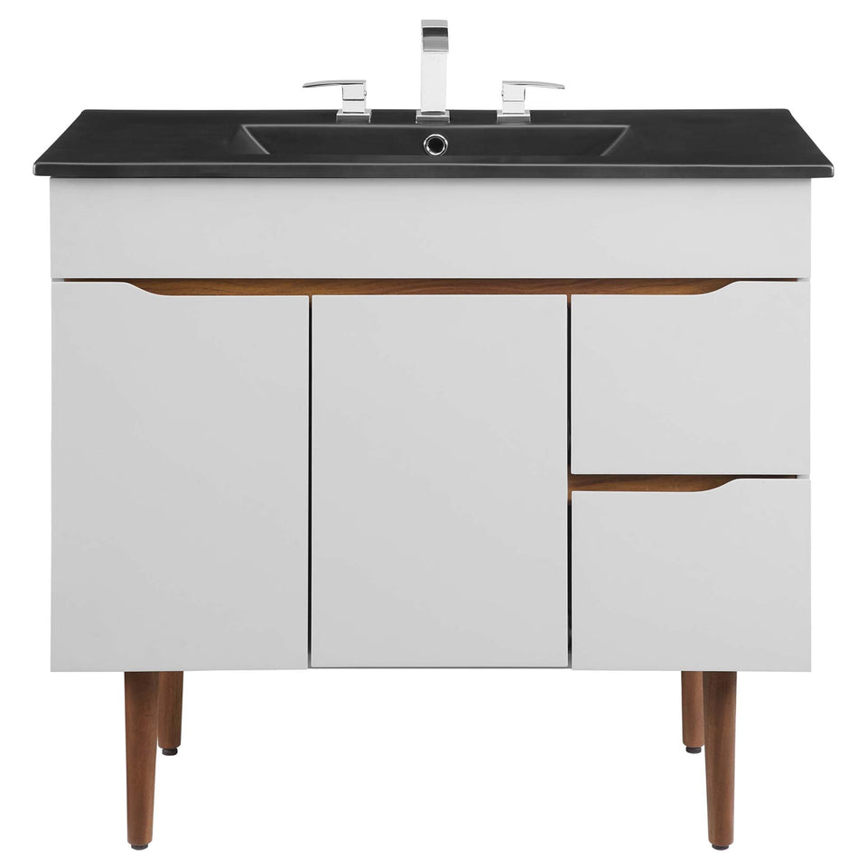 Harvest Bathroom Vanity Basin Included by Modway