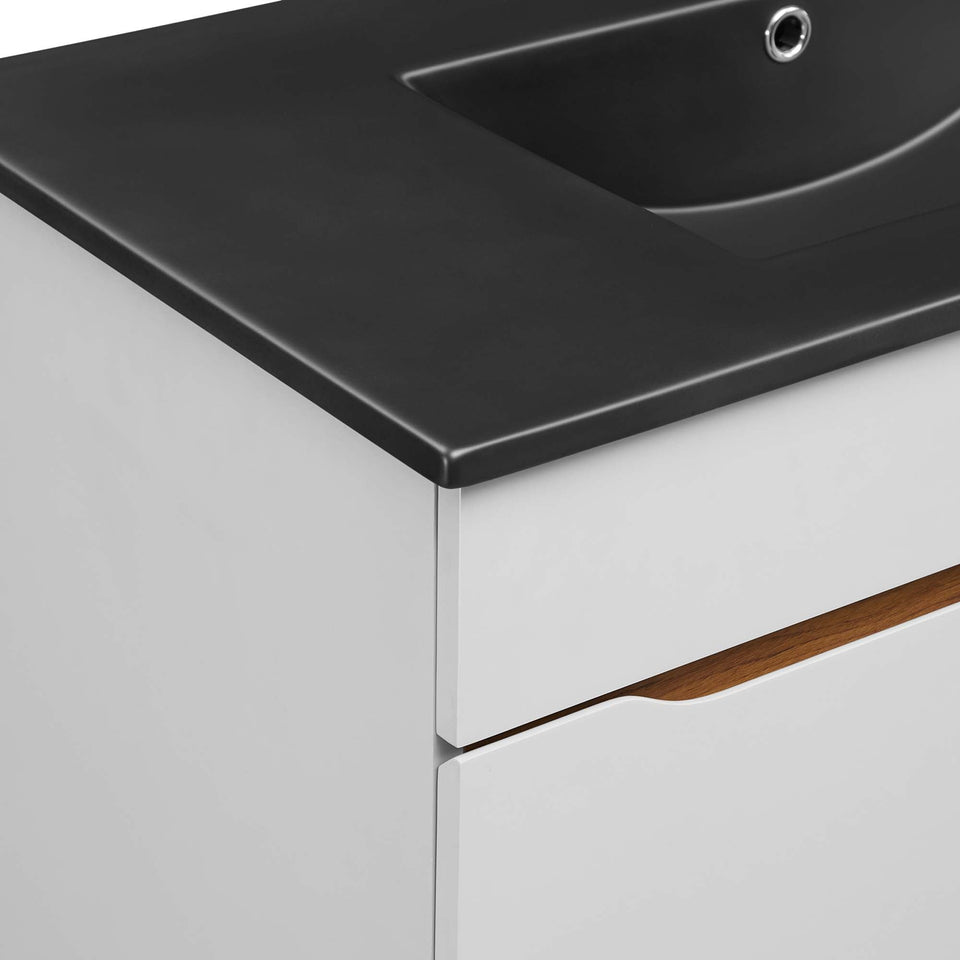 Harvest Bathroom Vanity Basin Included by Modway