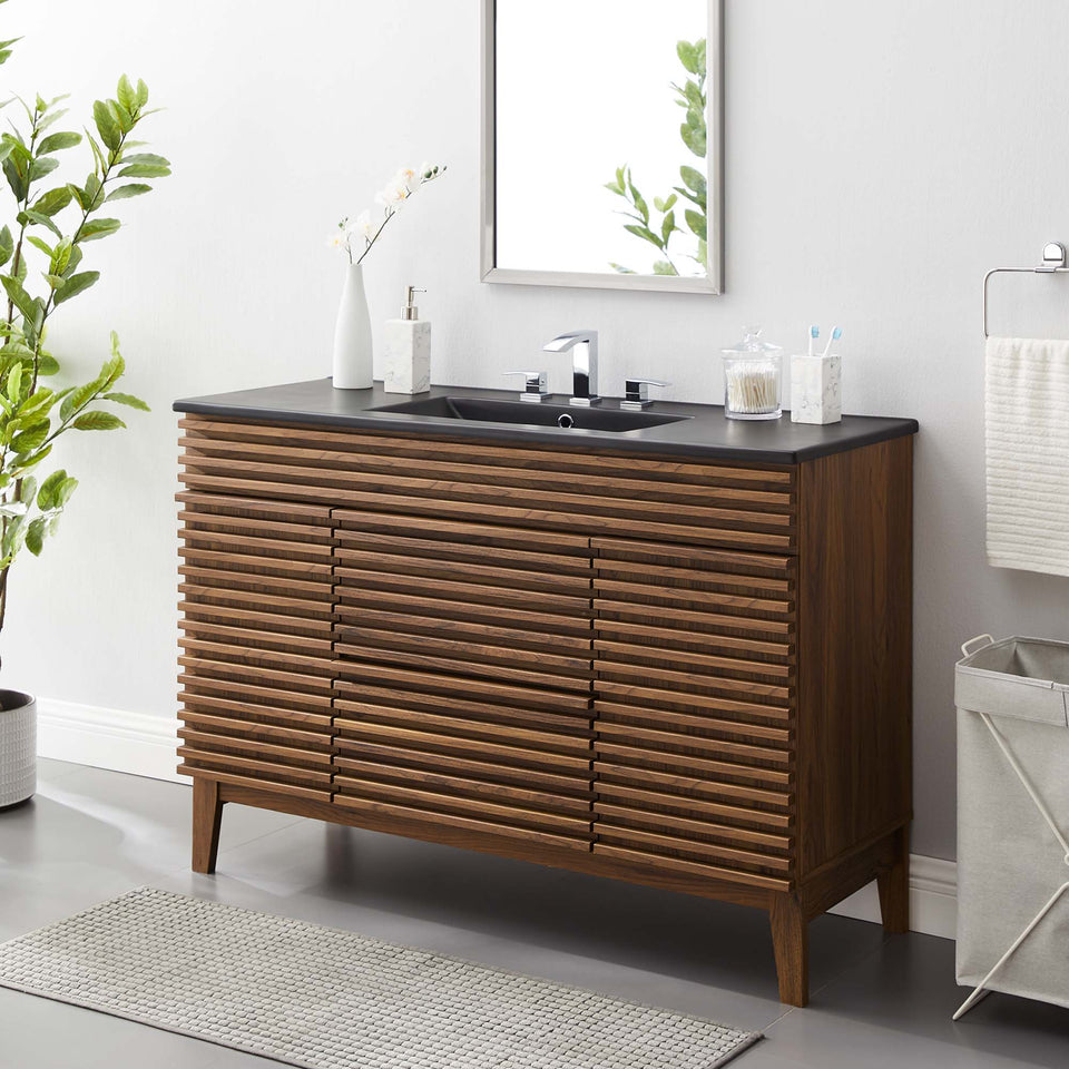 Render 48" Single Sink Bathroom Vanity by Modway