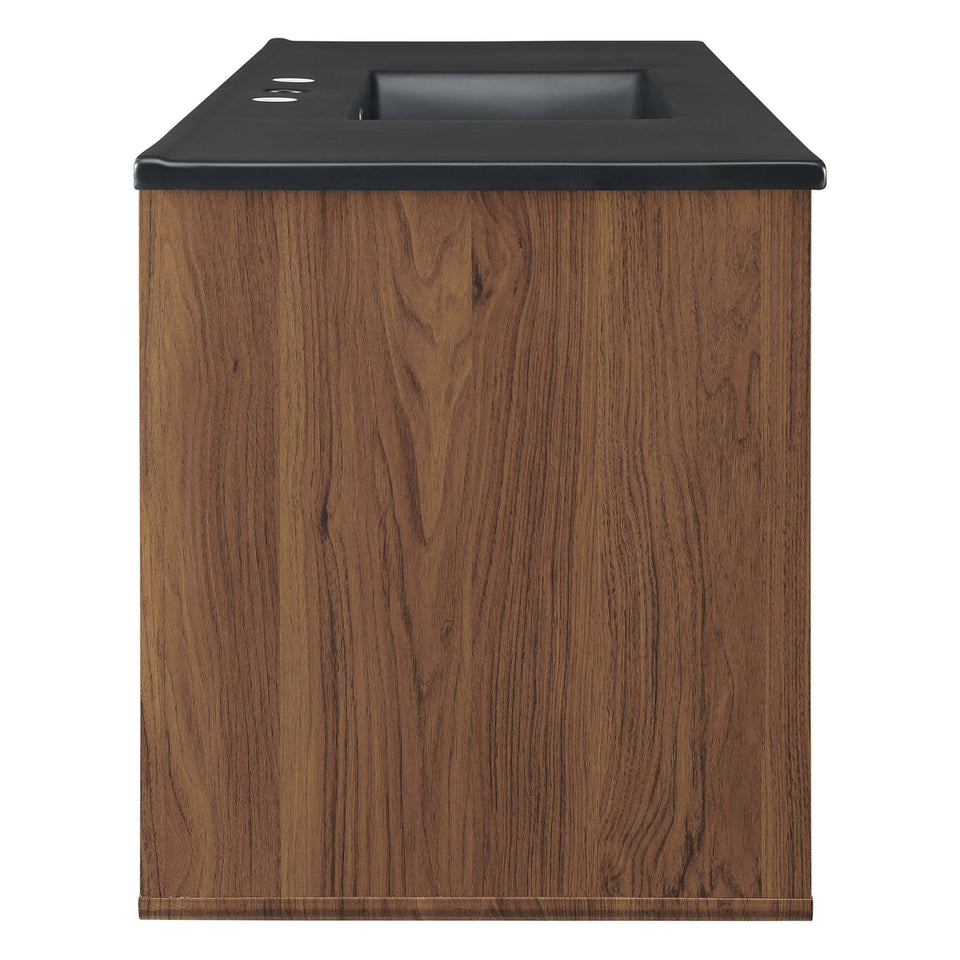 Transmit Wall-Mount Bathroom Vanity Basin Included by Modway