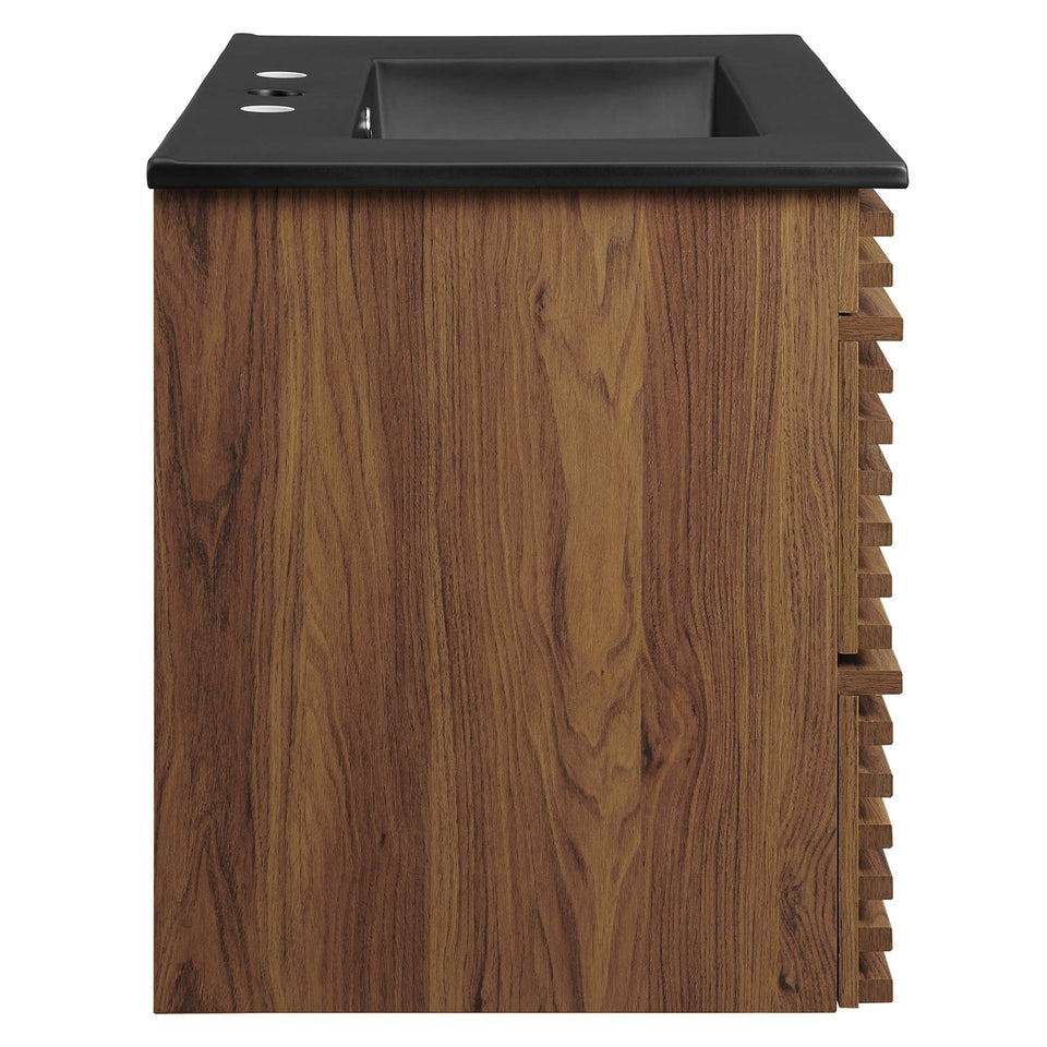 Render 30" Wall-Mount Bathroom Vanity by Modway