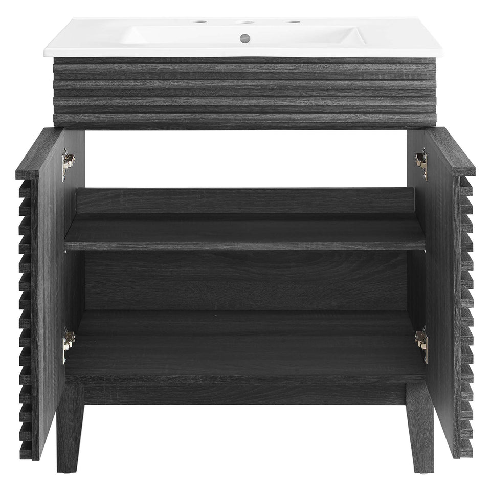 Render 30" Bathroom Vanity Cabinet by Modway
