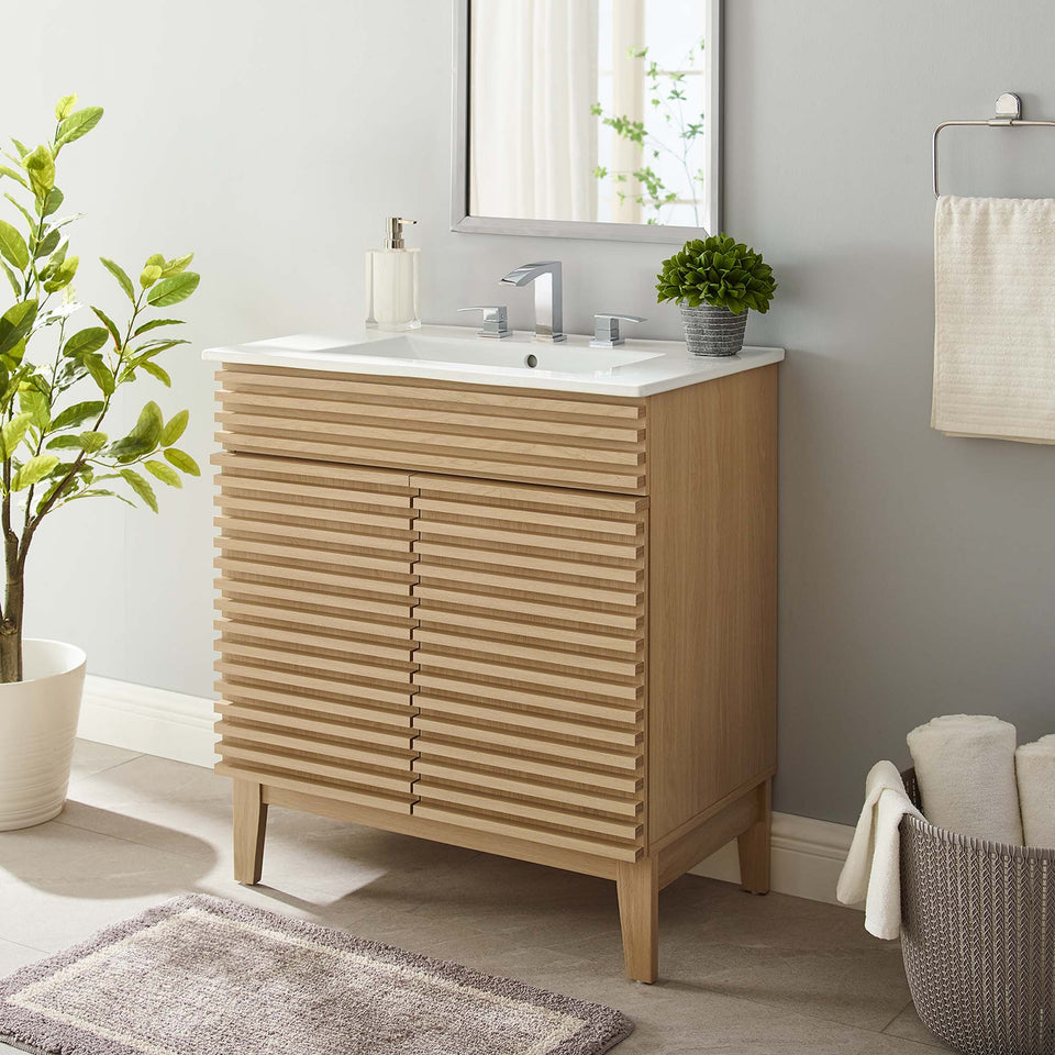 Render 30" Bathroom Vanity Cabinet by Modway