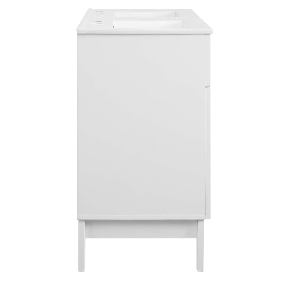 Isle Bathroom Vanity Basin Included by Modway