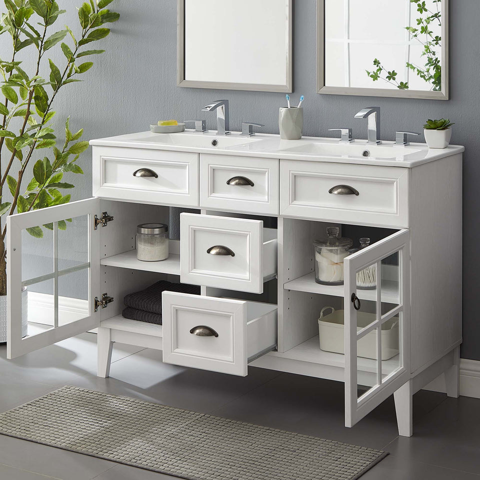 Isle Bathroom Vanity Basin Included by Modway