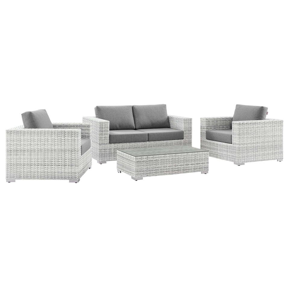 Convene 4-Piece Outdoor Set by Modway