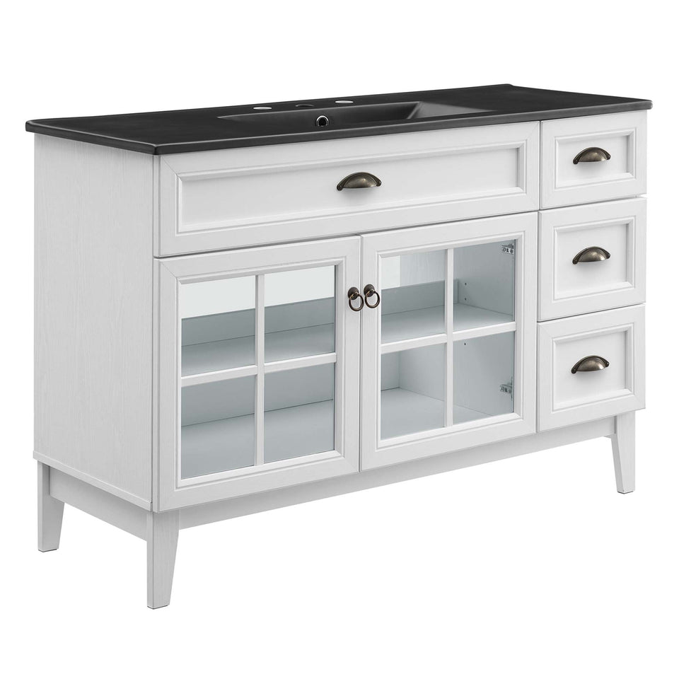 Isle Bathroom Vanity Basin Included by Modway
