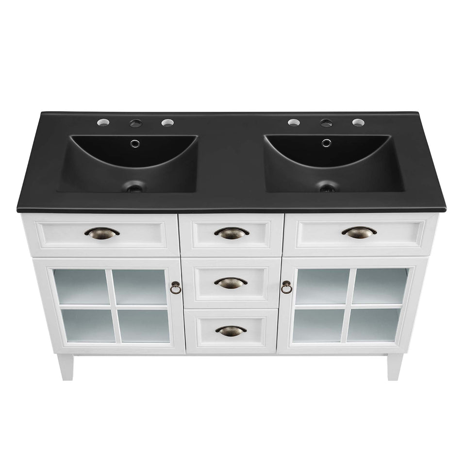 Isle Bathroom Vanity Basin Included by Modway