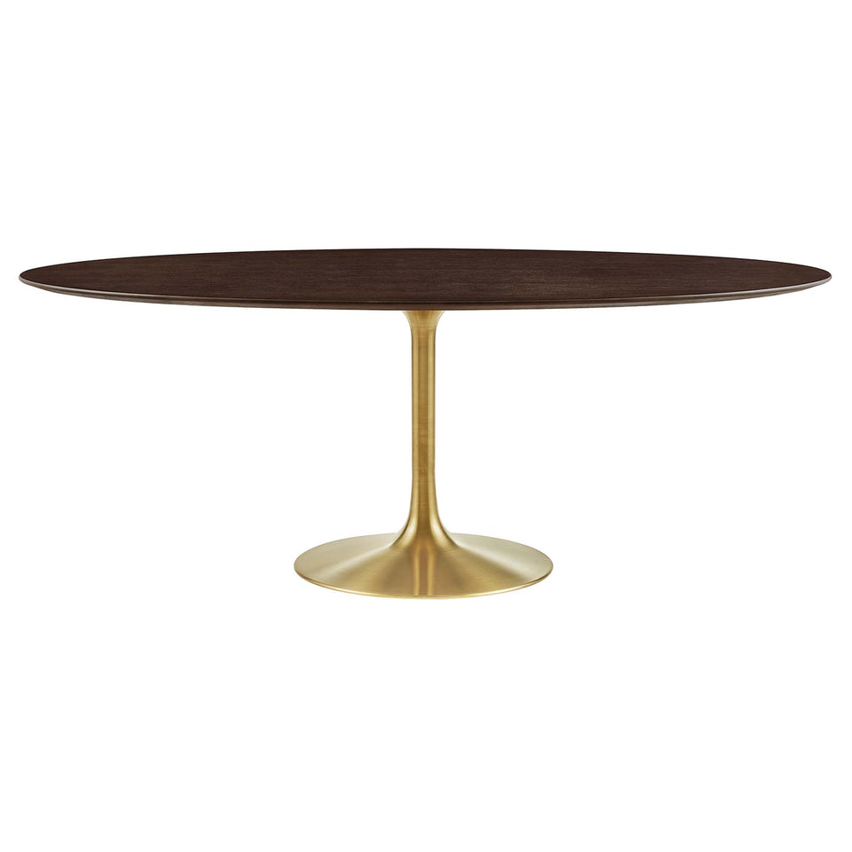 Lippa 78" Oval Wood Dining Table by Modway