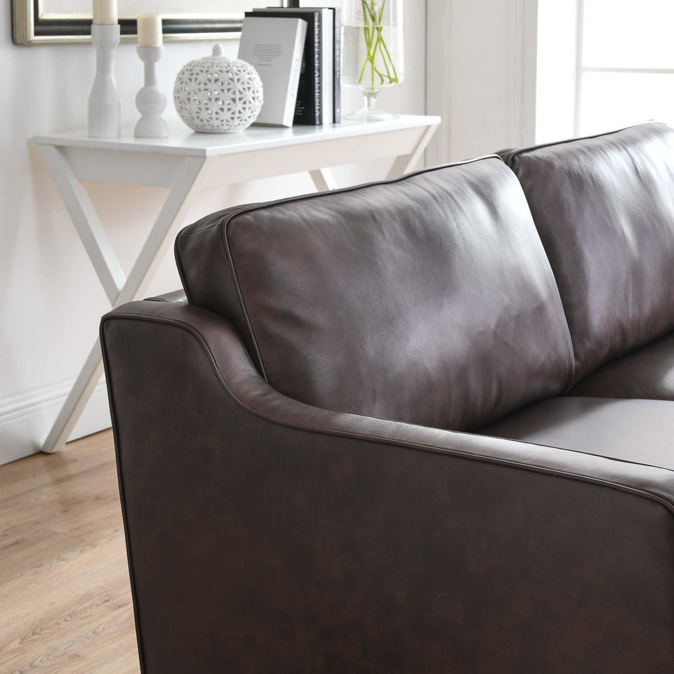 Impart Genuine Leather Sofa by Modway