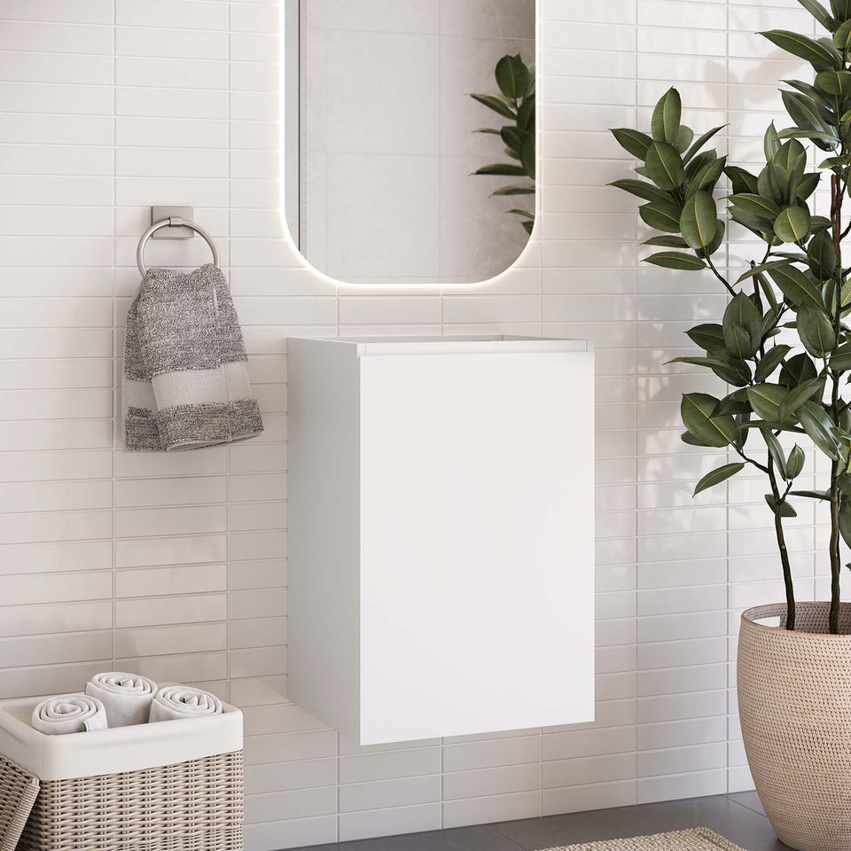 Bryn Wall-Mount Bathroom Cabinet Basin Not Included by Modway