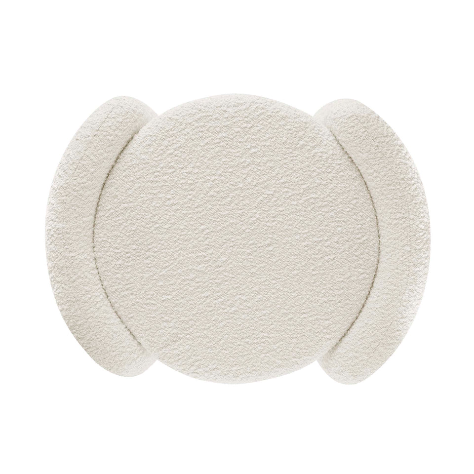 Nebula Boucle Upholstered Ottoman by Modway