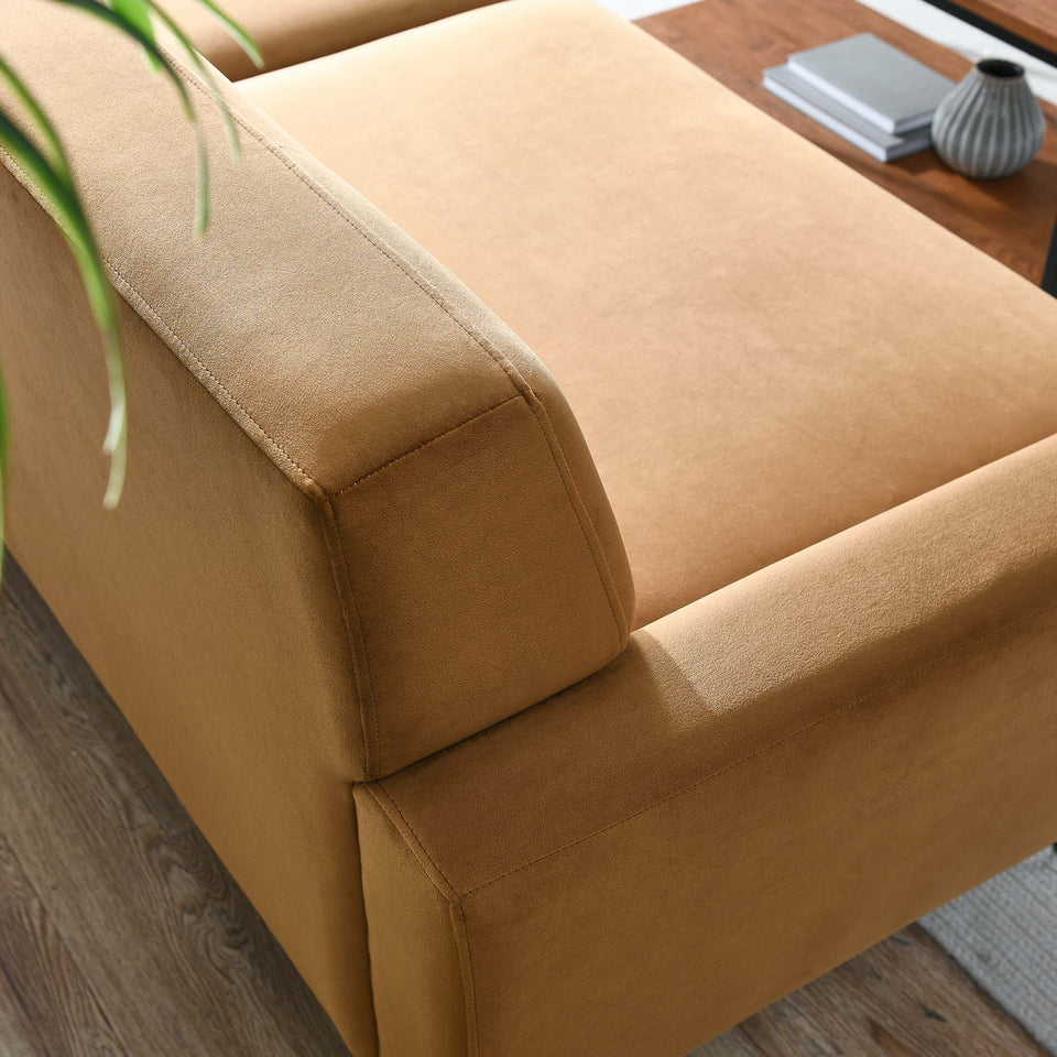 Engage Performance Velvet Sofa by Modway