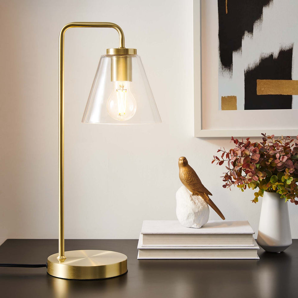 Element Glass Table Lamp by Modway