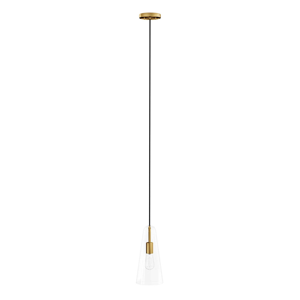 Beacon 1-Light Pendant Light by Modway