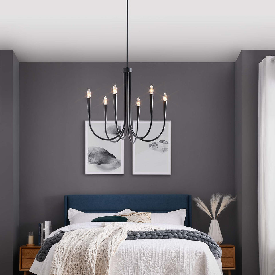 Penrose 6-Light Chandelier by Modway