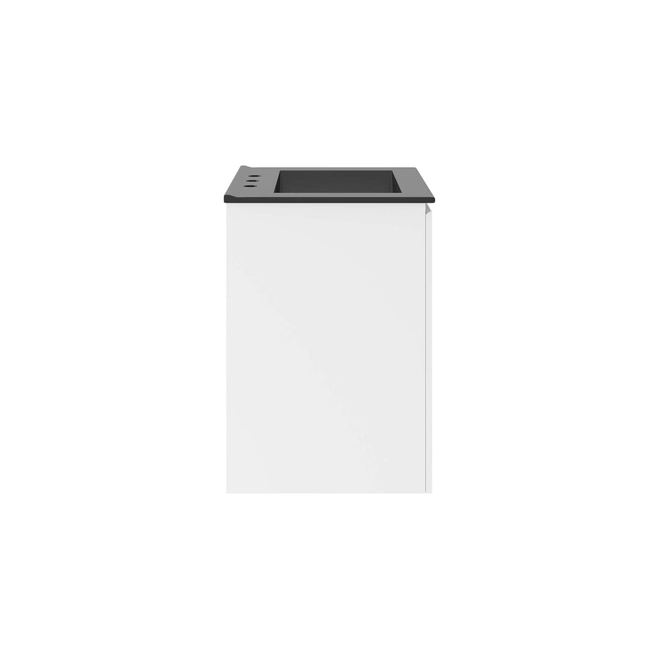 Bryn Wall-Mount Bathroom Vanity Basin Included by Modway