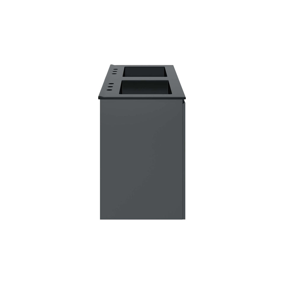 Bryn Wall-Mount Bathroom Vanity Basin Included by Modway