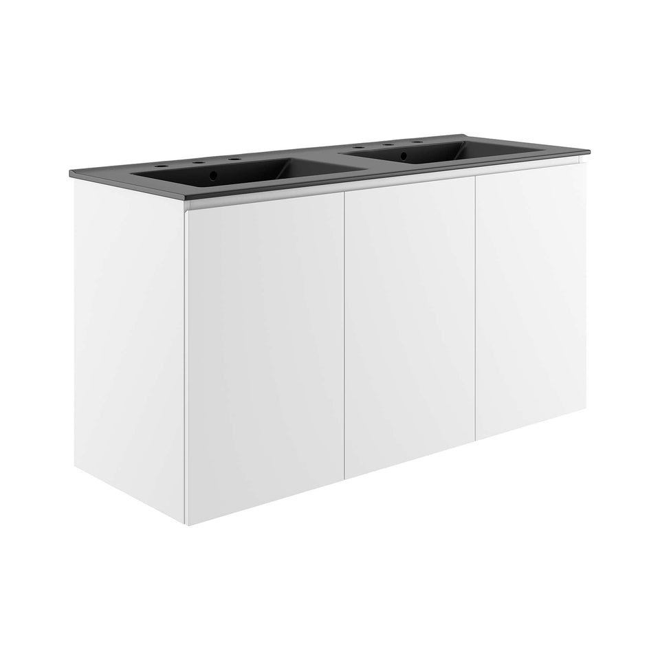 Bryn Wall-Mount Bathroom Vanity Basin Included by Modway
