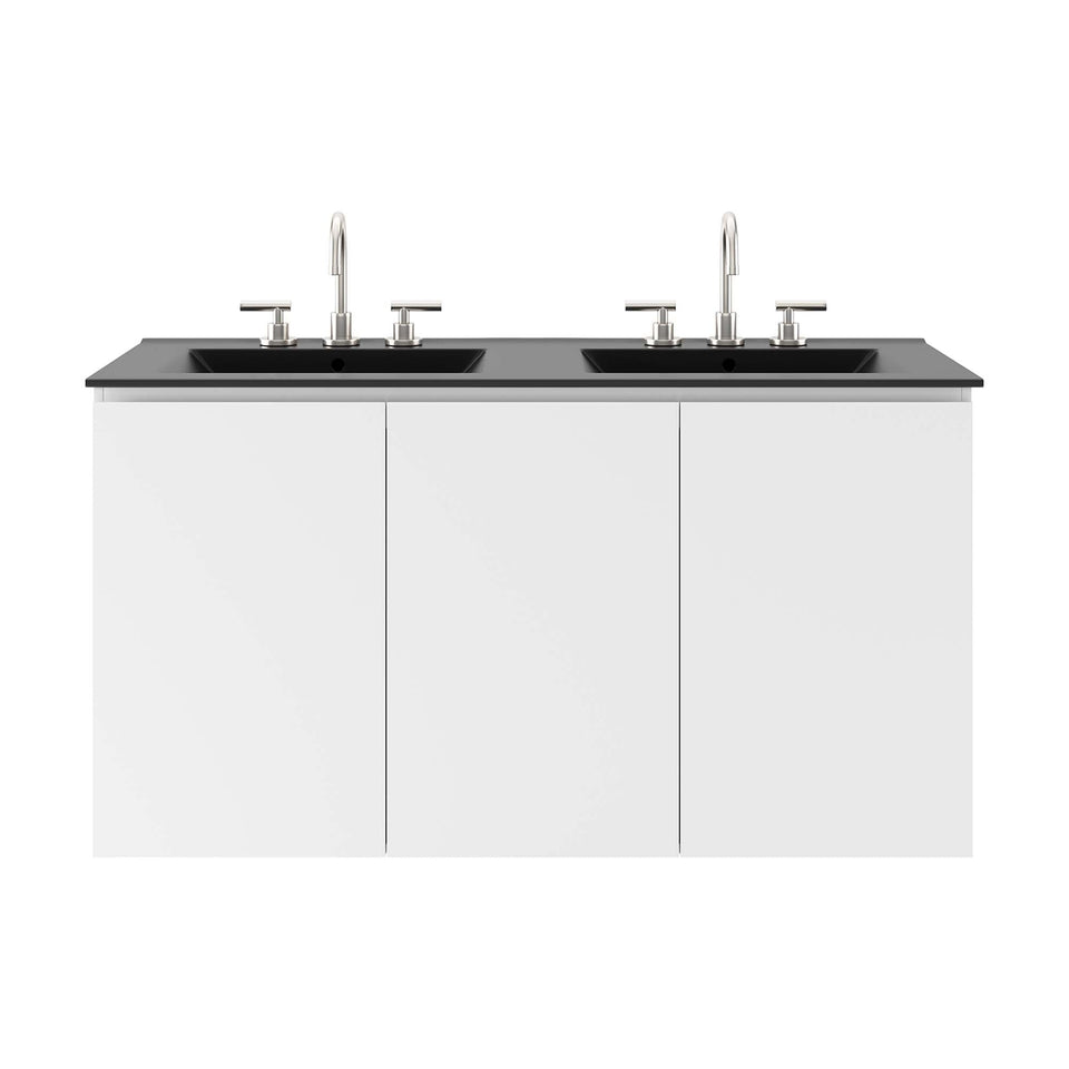 Bryn Wall-Mount Bathroom Vanity Basin Included by Modway