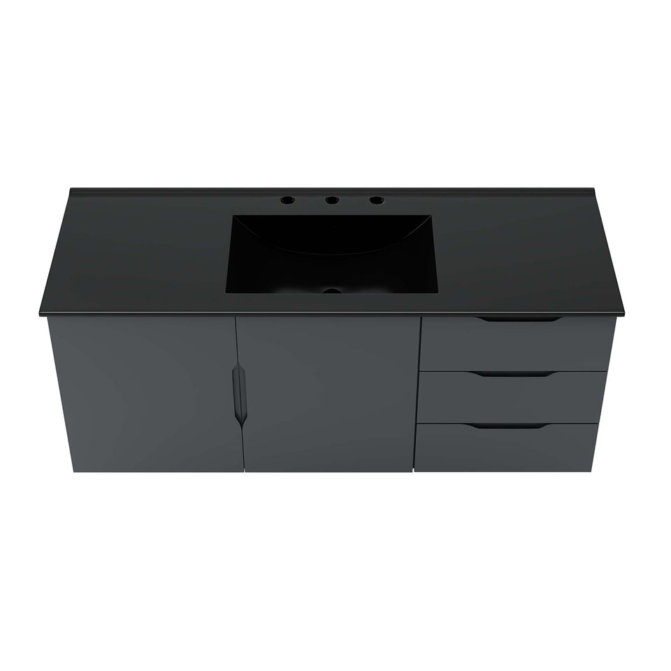 Vitality 48" Single Sink Bathroom Vanity by Modway
