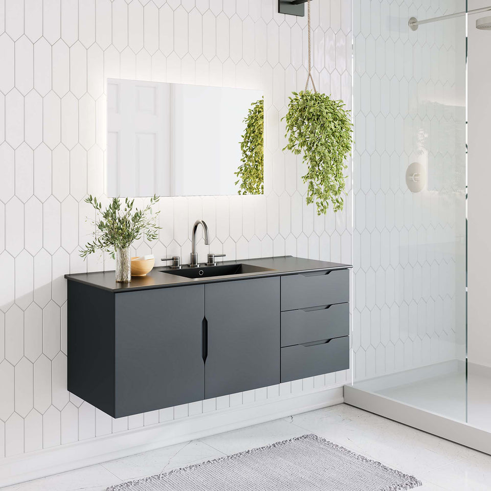 Vitality 48" Single Sink Bathroom Vanity by Modway