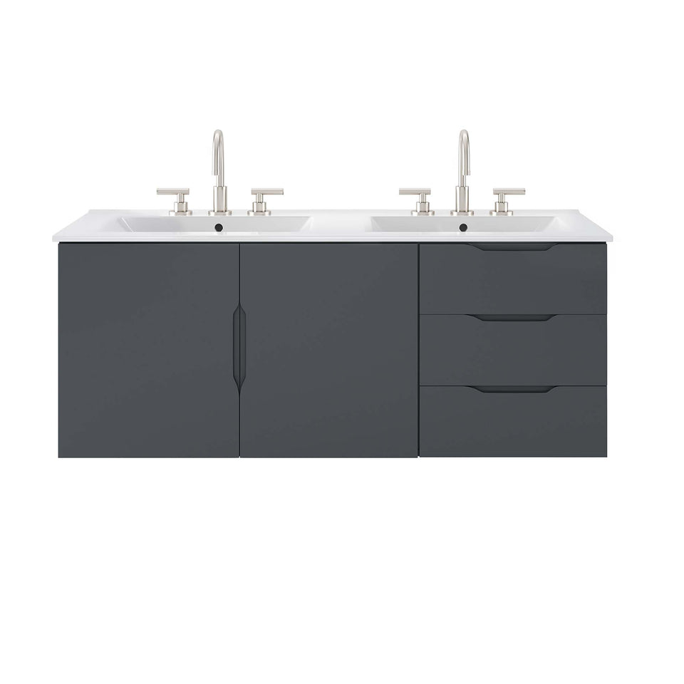 Vitality 48" Double Sink Bathroom Vanity by Modway