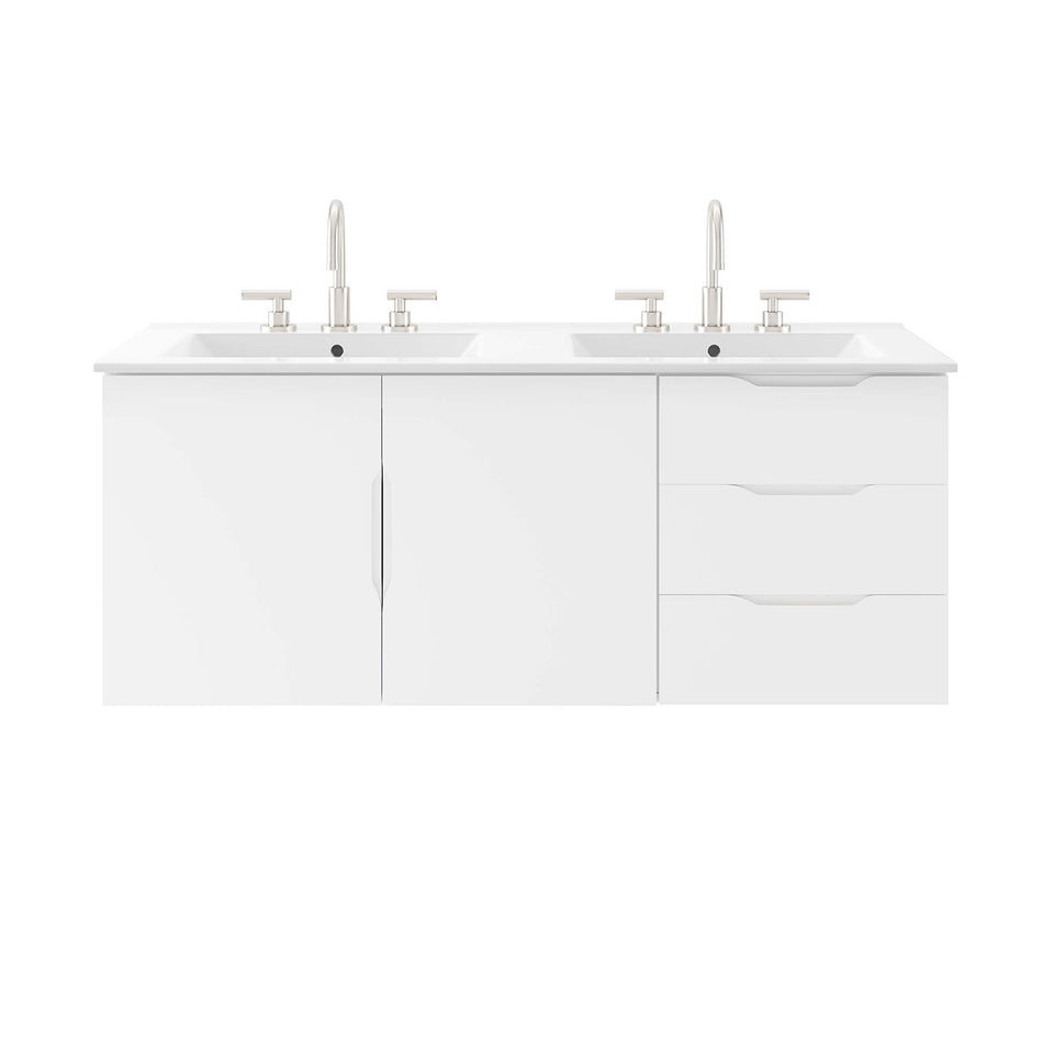 Vitality 48" Double Sink Bathroom Vanity by Modway