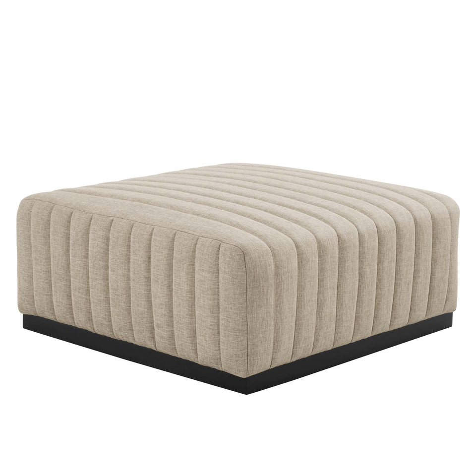 Conjure 6-Piece Channel Tufted Upholstered Fabric Sectional Sofa by Modway