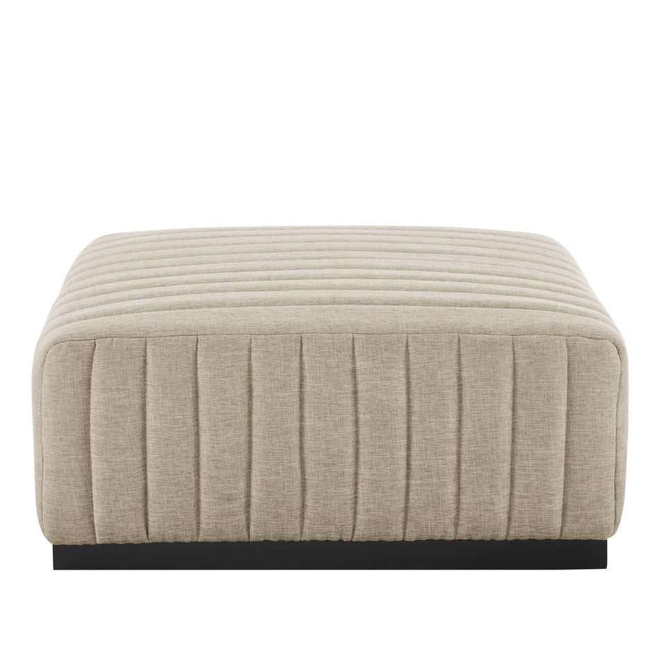 Conjure 6-Piece Channel Tufted Upholstered Fabric Sectional Sofa by Modway