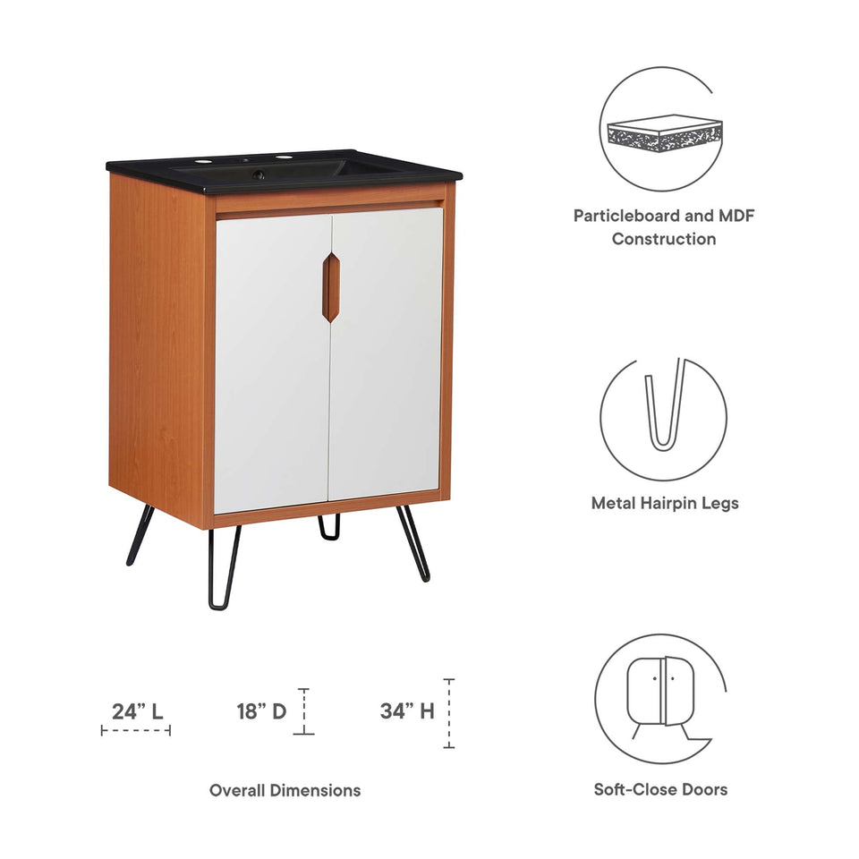 Energize Bathroom Vanity Basin Included by Modway