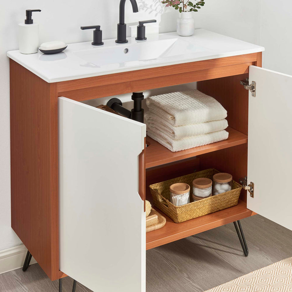 Energize Bathroom Vanity Basin Included by Modway