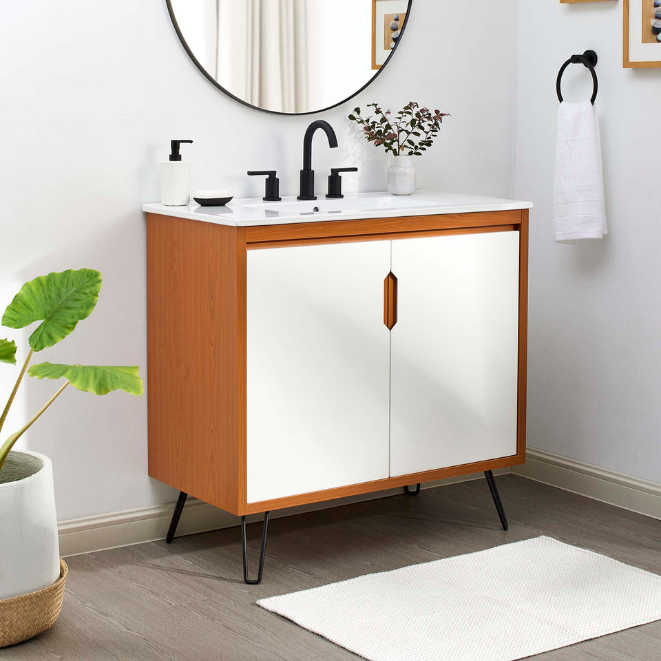 Energize Bathroom Vanity Basin Included by Modway