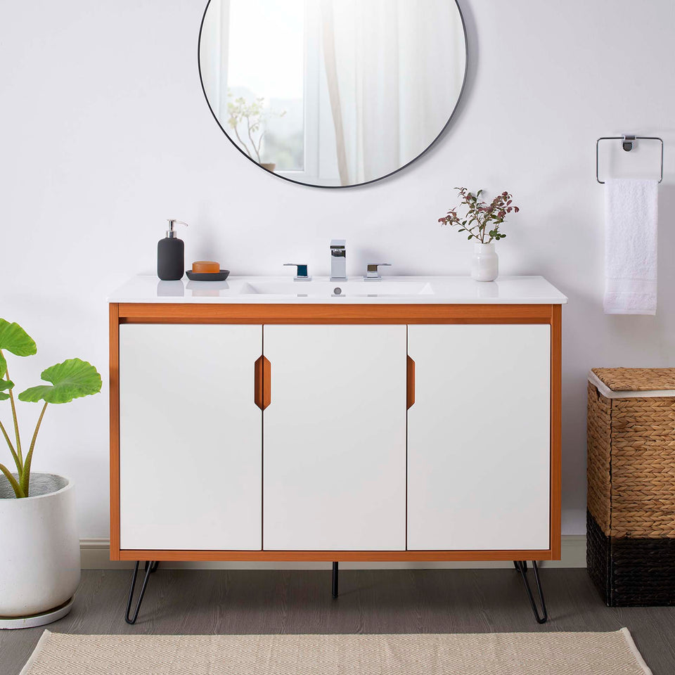 Energize Bathroom Vanity Basin Included by Modway