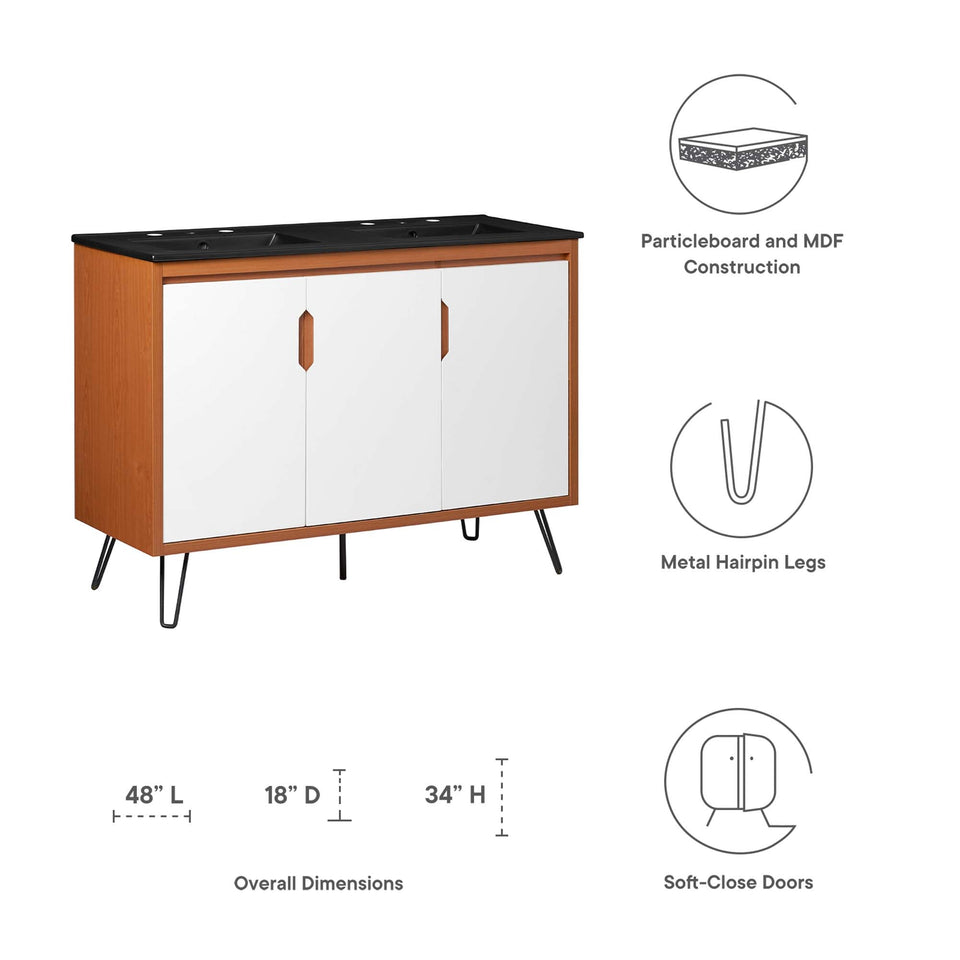Energize Bathroom Vanity Basin Included by Modway