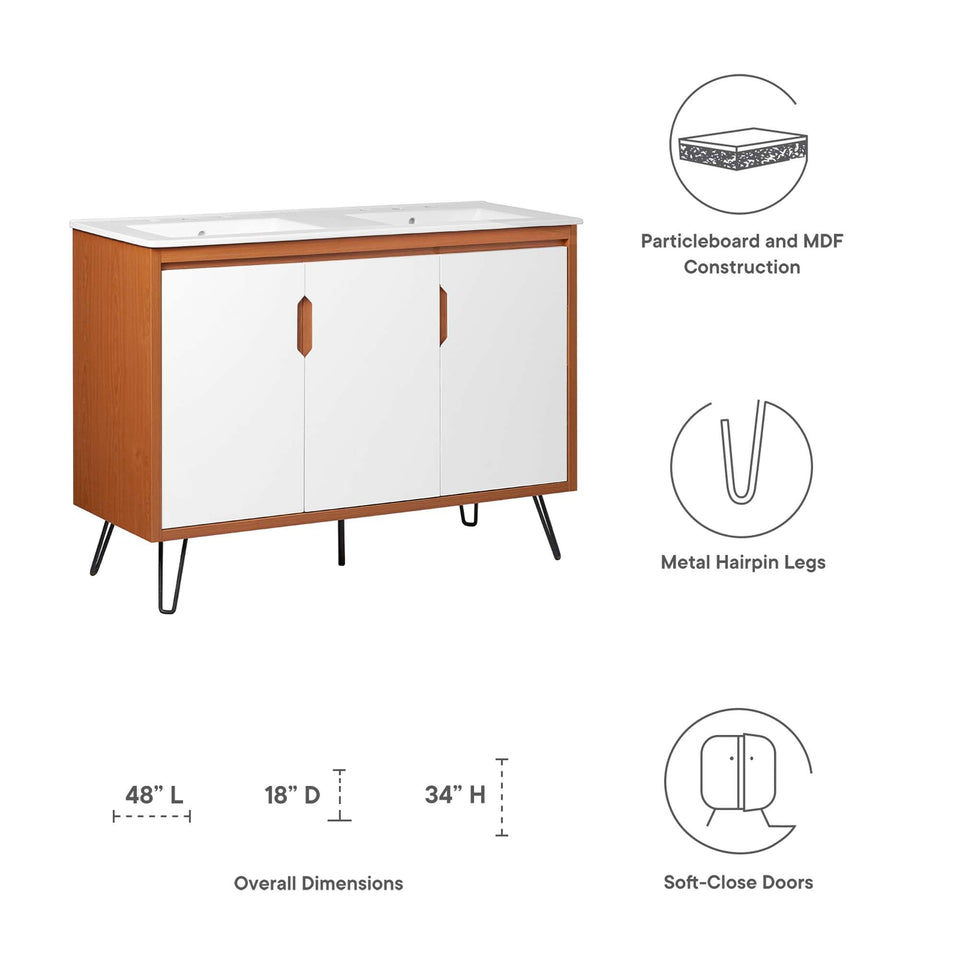 Energize Bathroom Vanity Basin Included by Modway
