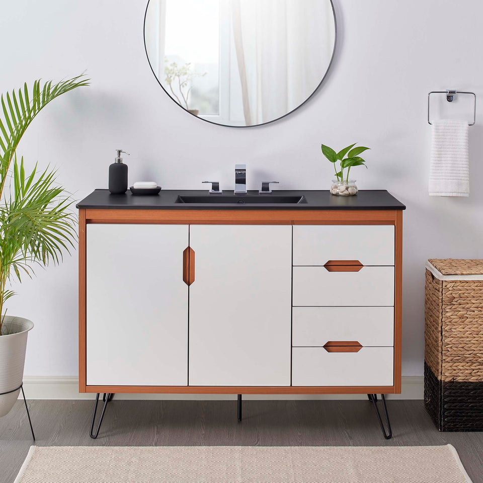 Energize Bathroom Vanity Basin Included by Modway