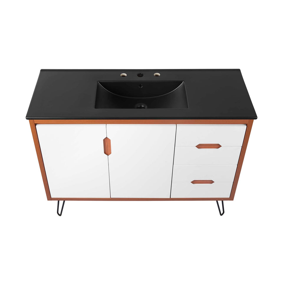 Energize Bathroom Vanity Basin Included by Modway