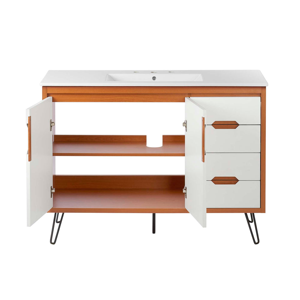 Energize Bathroom Vanity Basin Included by Modway