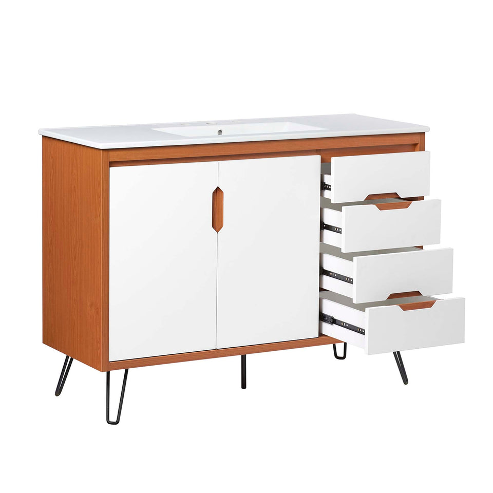 Energize Bathroom Vanity Basin Included by Modway