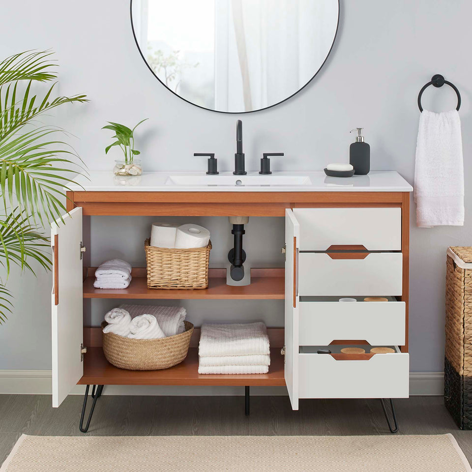Energize Bathroom Vanity Basin Included by Modway