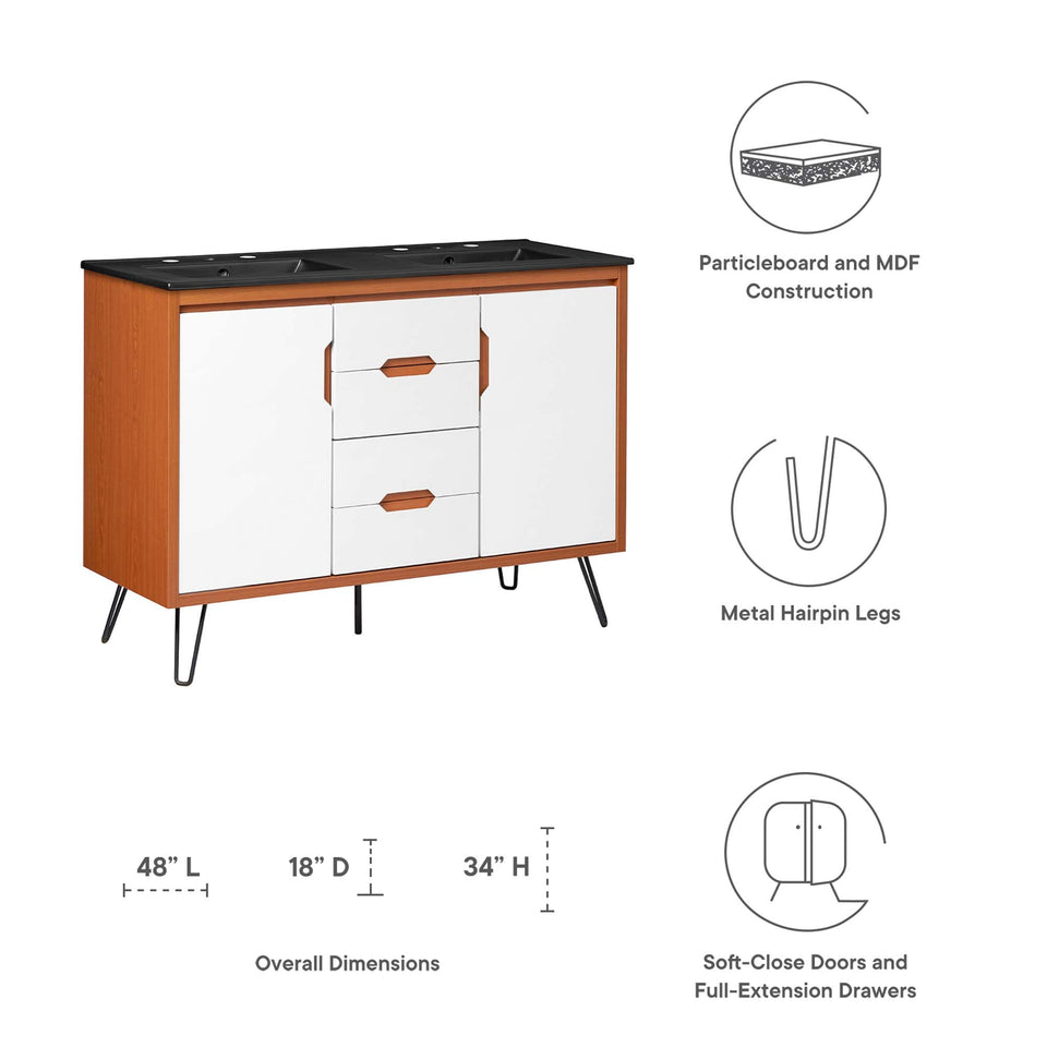 Energize Bathroom Vanity Basin Included by Modway